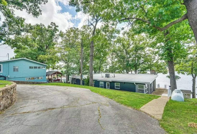 Game Room & Dock: Waterfront Osage Beach Home!