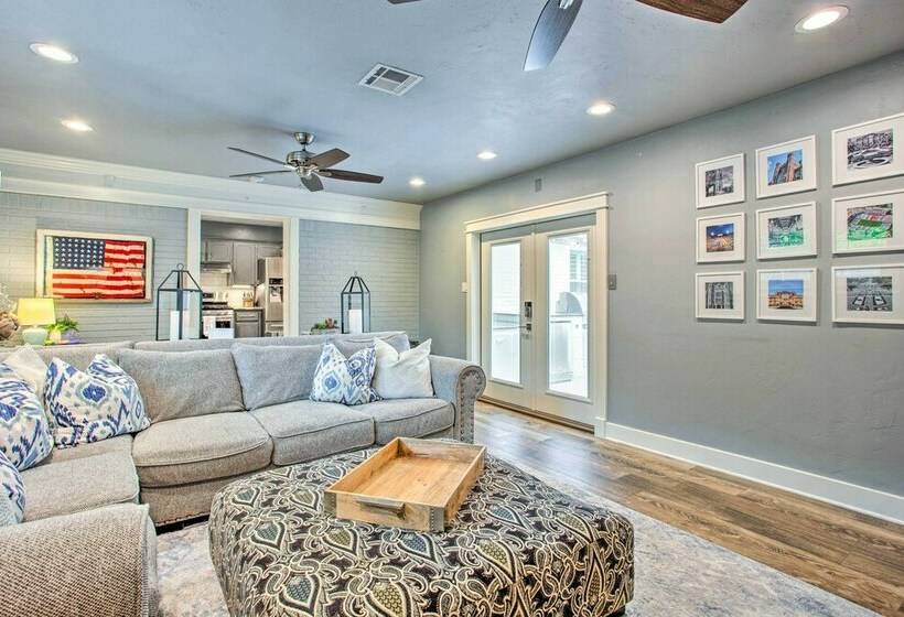 Norman House W/ Furnished Patio, Gas Grill!