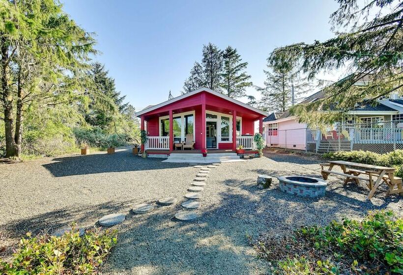 Ocean Shores Retreat W/ Porch & Canal Views!
