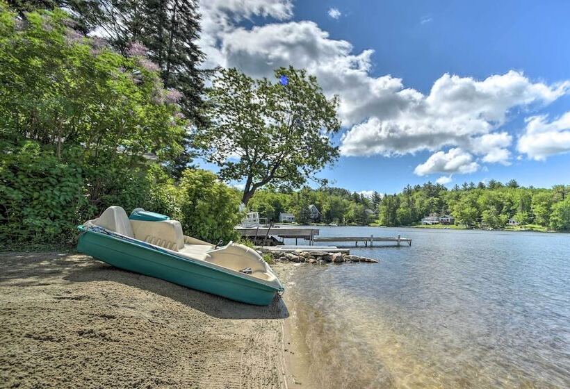 Picturesque Cottage With Sunroom On Ashmere Lake!