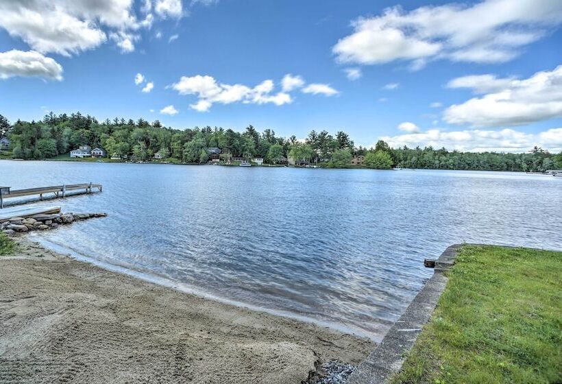 Picturesque Cottage With Sunroom On Ashmere Lake!