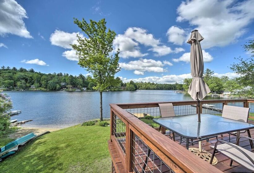 Picturesque Cottage With Sunroom On Ashmere Lake!