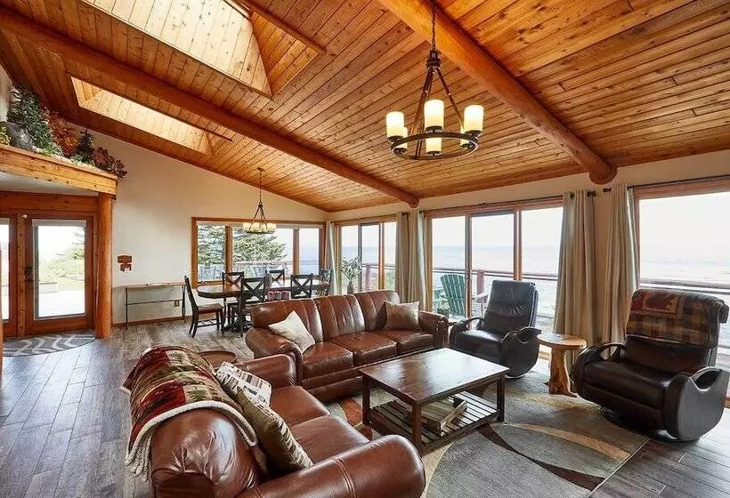 Reflections  Cabin On Lake Superior   Near Lutsen