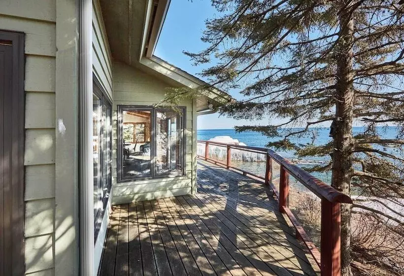 Reflections  Cabin On Lake Superior   Near Lutsen