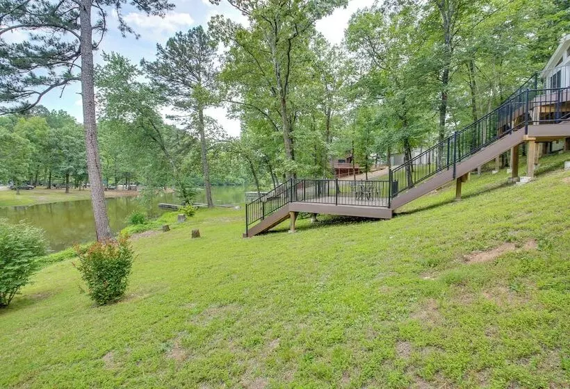 Lakefront Arkansas Home W/ Dock & Sunroom