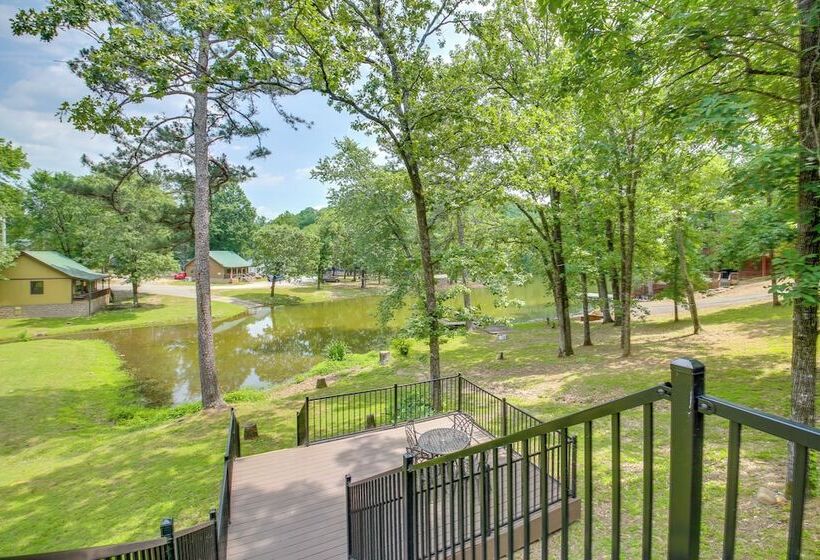 Lakefront Arkansas Home W/ Dock & Sunroom