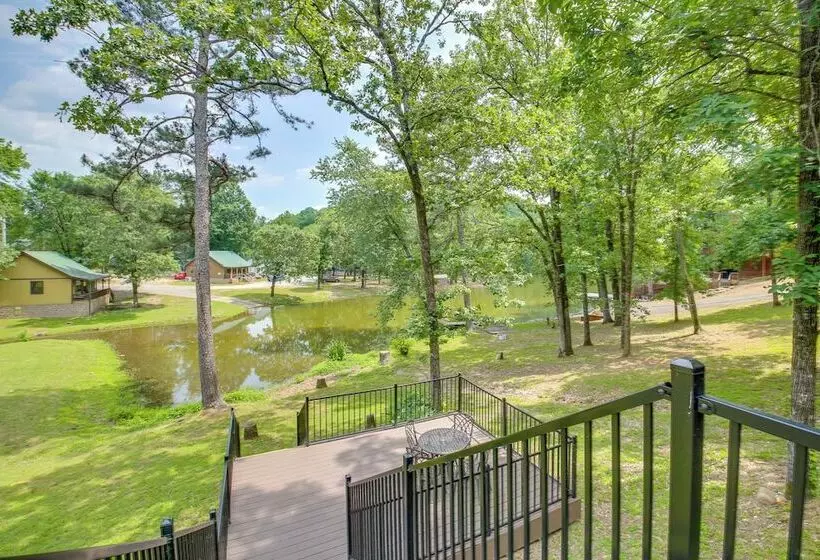Lakefront Arkansas Home W/ Dock & Sunroom