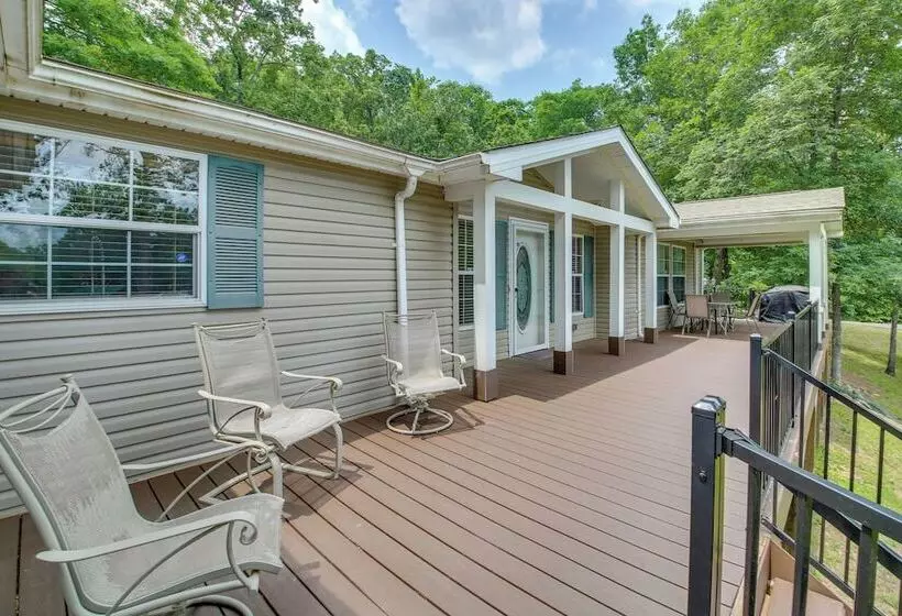 Lakefront Arkansas Home W/ Dock & Sunroom