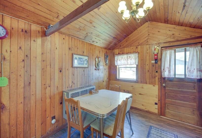 Rustic Cabin W/ Fire Pit, Steps To Sand Lake!