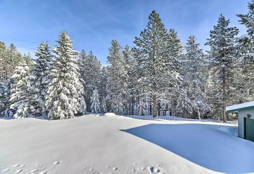 Scenic Forest Lodge Outside Glacier National Park!