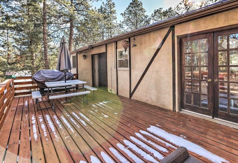 Scenic Woodland Park Cottage W/ Deck + Grill!
