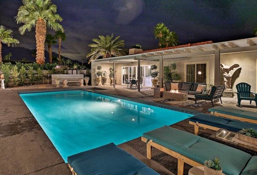 Pet Friendly Palm Springs Escape W/ Heated Pool!