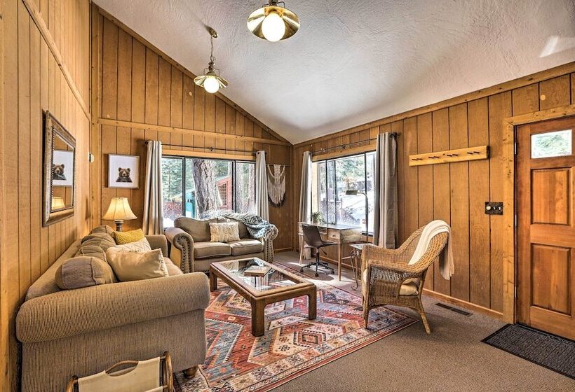 Tahoe Vista Cabin W/ Deck: 1 Mi To Kings Beach!