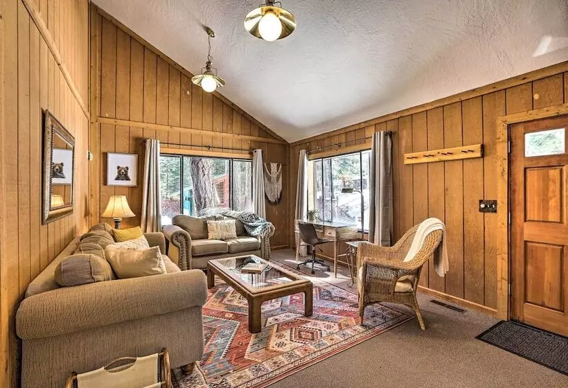 Tahoe Vista Cabin W/ Deck: 1 Mi To Kings Beach!