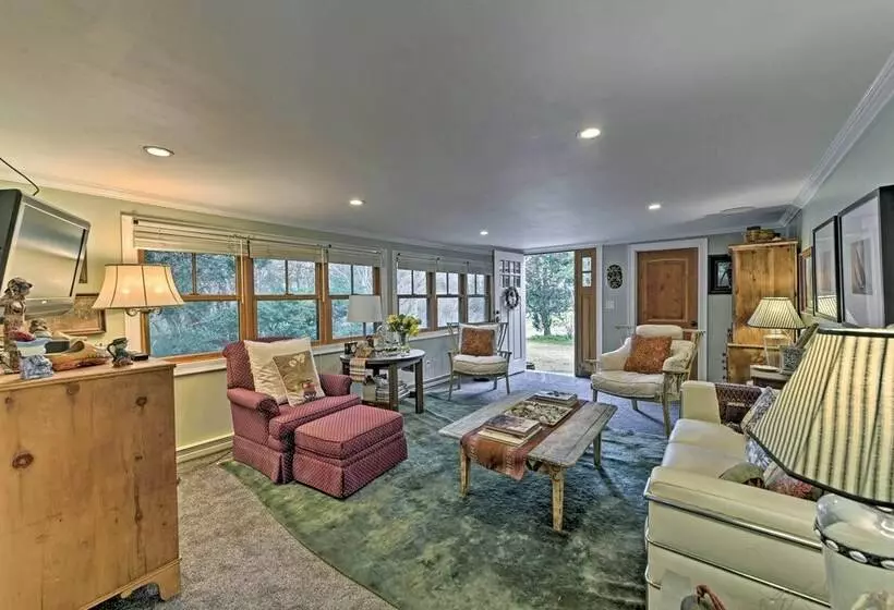 Waterfront Vineyard Haven Home Near Main Street!