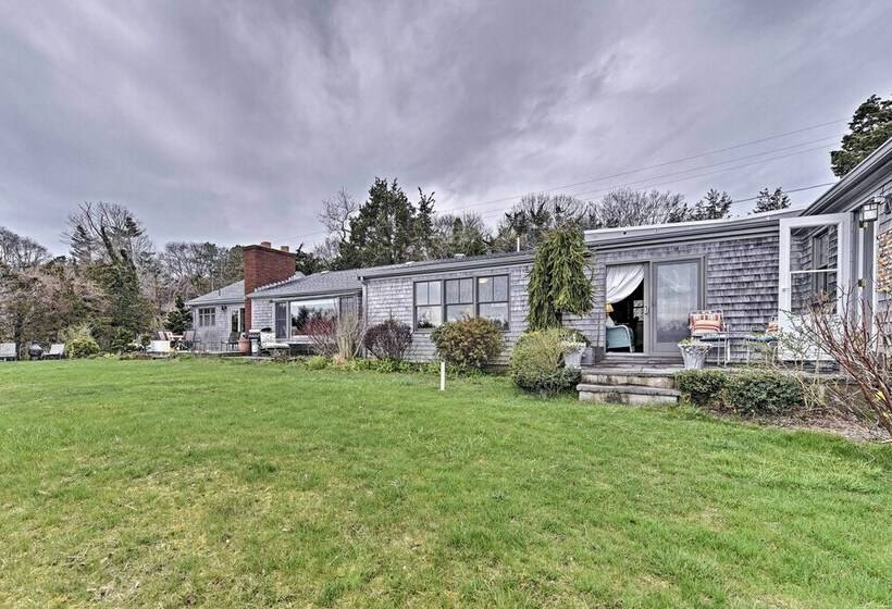 Waterfront Vineyard Haven Home Near Main Street!