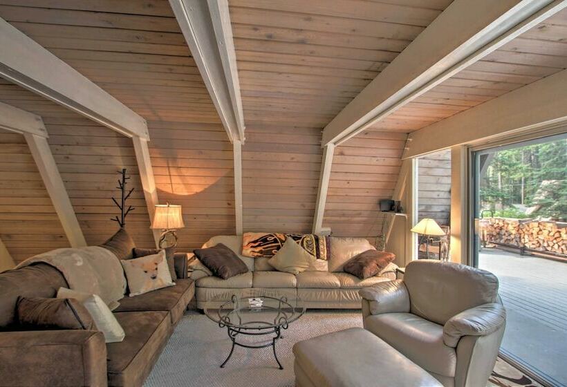 Woodsy Aframe Chalet Half Mile To Cle Elum Lake!