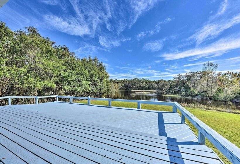 Brookside Waterfront Home W/ Kayaks & Deck!