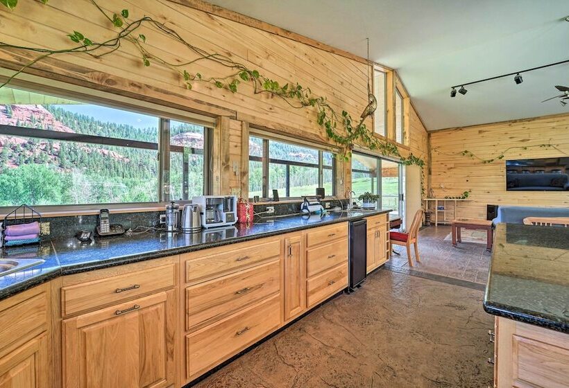 Direct Hiking Access: Riverfront Dolores Home!