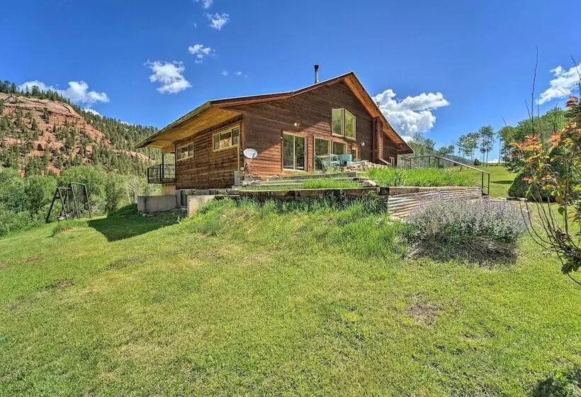 Direct Hiking Access: Riverfront Dolores Home!