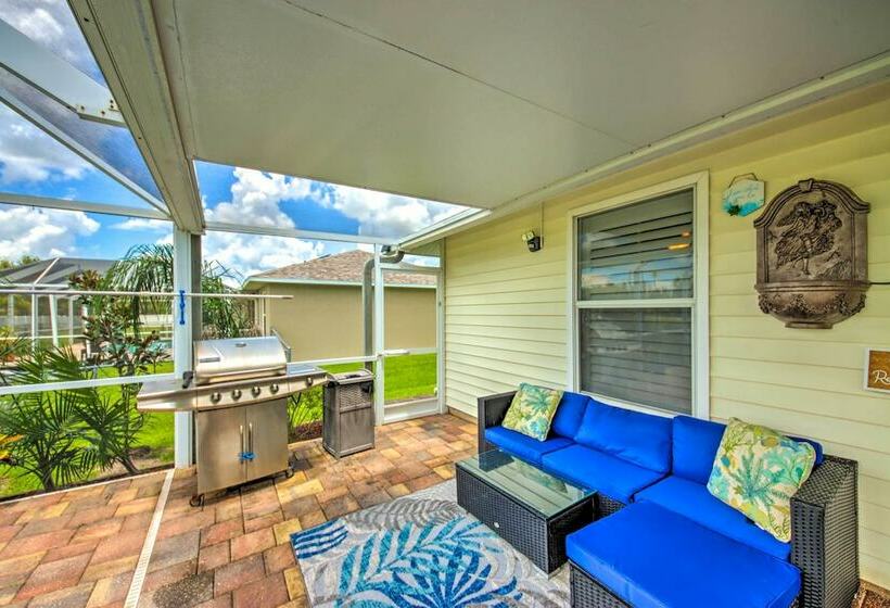 Elegant Cape Coral Home: Private Pool, Grill!