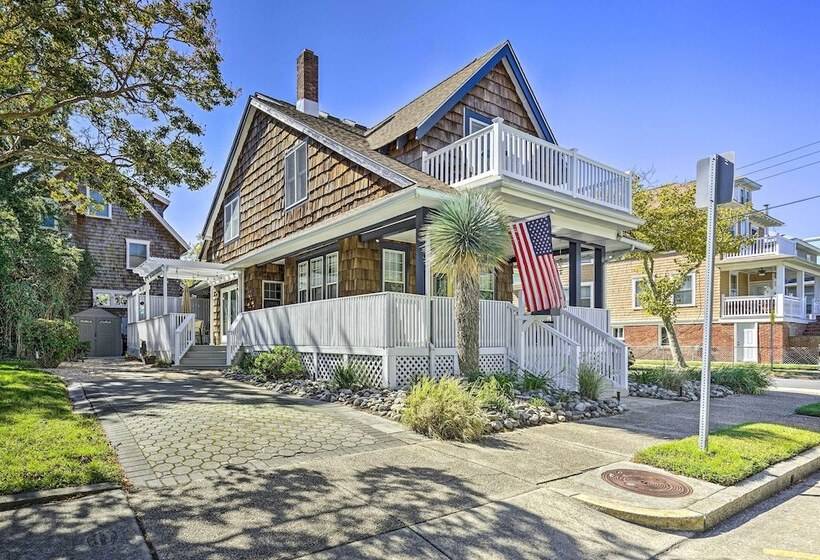 Idyllic Atlantic City Home 1 Block To Beach