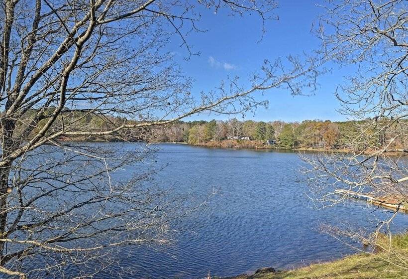 Lakefront Delta Cottage W/ Views, Canoe & Dock!