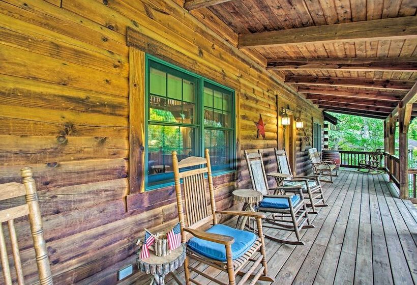 Massanutten Resort Log Cabin W/ Mountain Views!