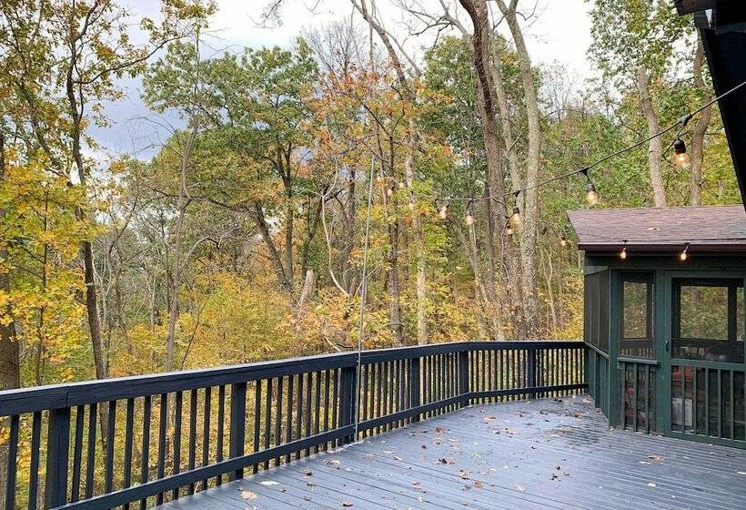 Mid Century Modern Cabin: Mountain & Natural Views