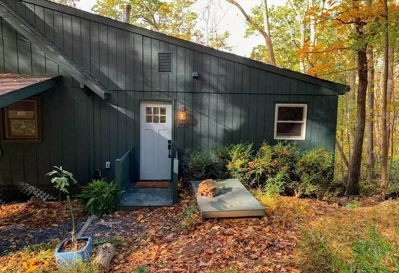 Mid Century Modern Cabin: Mountain & Natural Views