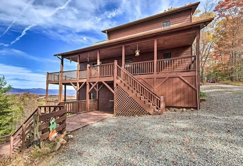 Murphy Cabin W/ Fire Pit & Stunning Mtn Views