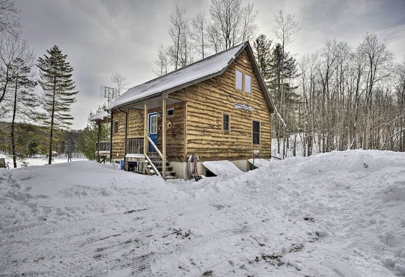 Adirondack Cabin On Private Lake Near Glenfield!