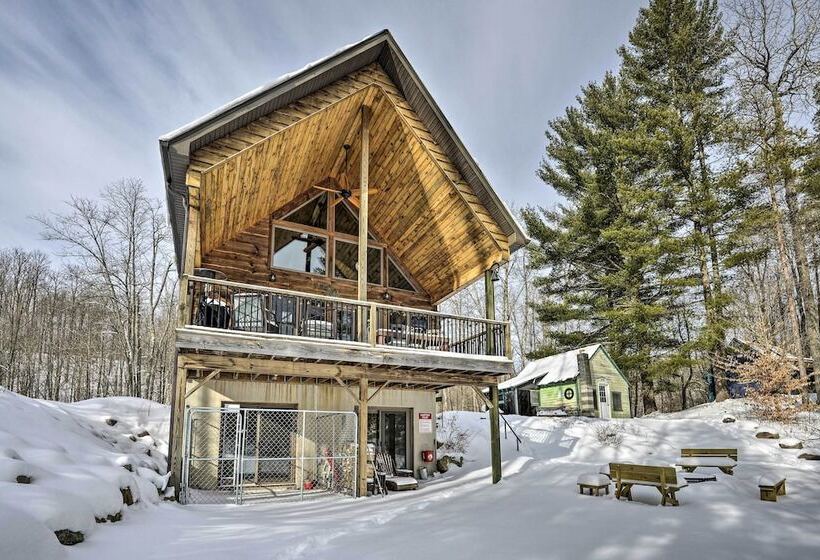 Adirondack Cabin On Private Lake Near Glenfield!