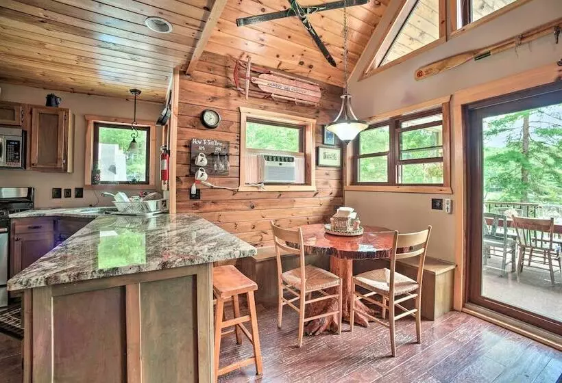 Adirondack Cabin On Private Lake Near Glenfield!