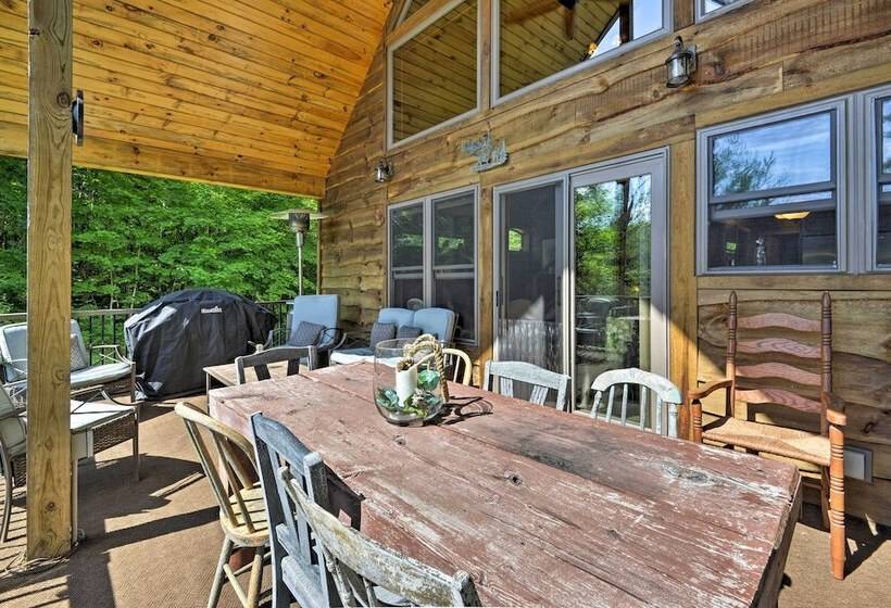 Adirondack Cabin On Private Lake Near Glenfield!