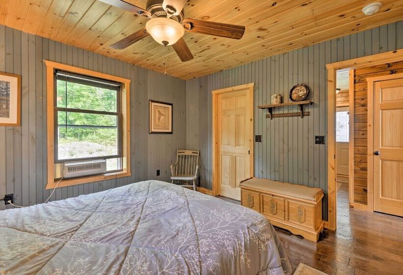 Adirondack Cabin On Private Lake Near Glenfield!