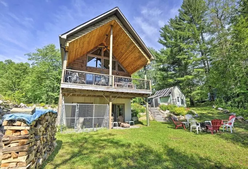 Adirondack Cabin On Private Lake Near Glenfield!