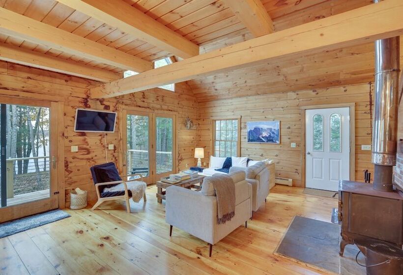 Waterfront Dresden Cabin With Deck + Fire Pit!