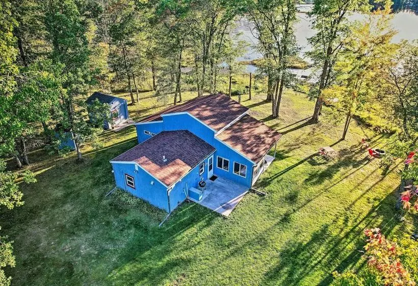 Waterfront Webster Cabin W/ Kayaks + Fire Pit