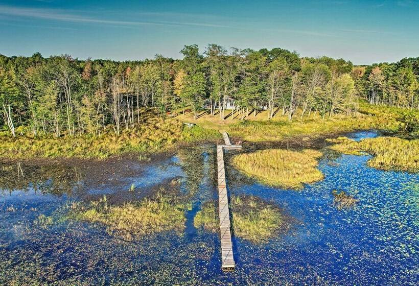 Waterfront Webster Cabin W/ Kayaks + Fire Pit