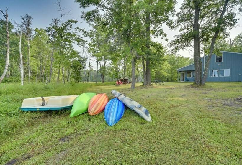 Waterfront Webster Cabin W/ Kayaks + Fire Pit