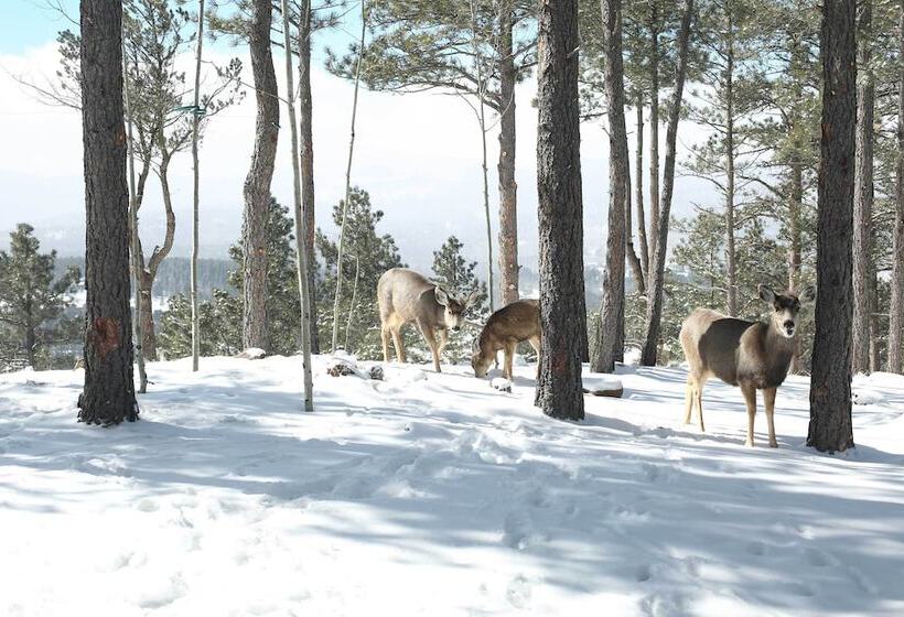 Custom Angel Fire Home: Views, Hot Tub & Fire Pit!