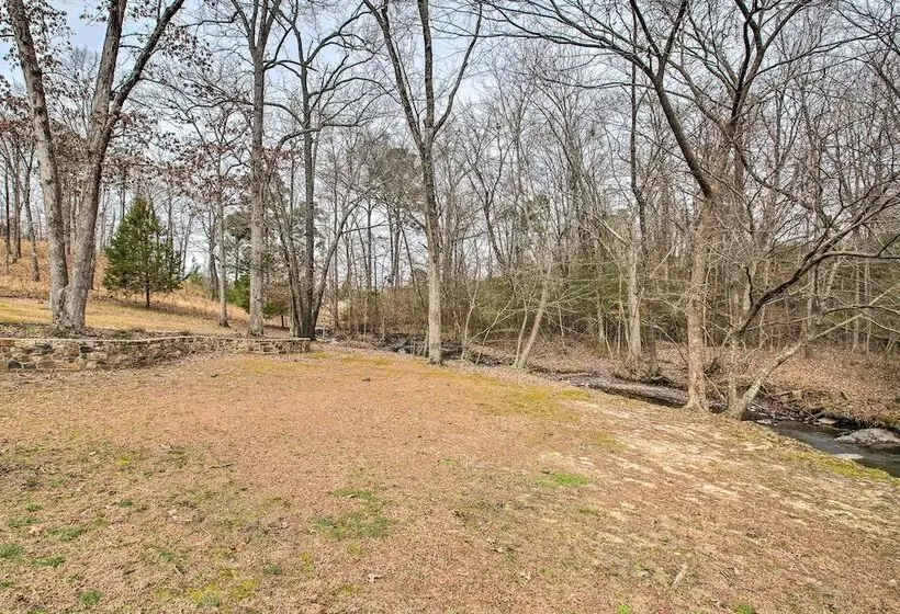 Lakefront Hot Springs Home W/ Deck & Boat Dock