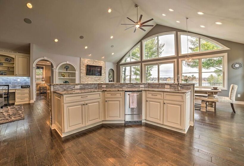 Luxe Waterfront Home W/ Private Lake Access!