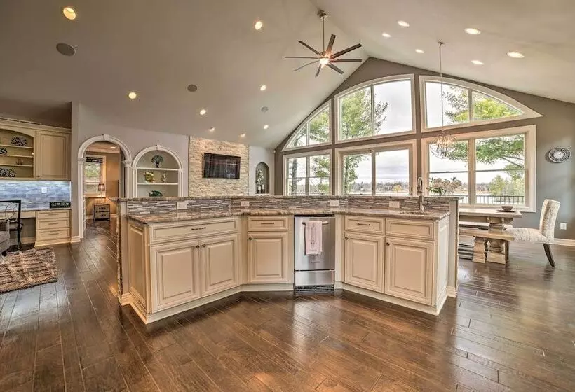 Luxe Waterfront Home W/ Private Lake Access!