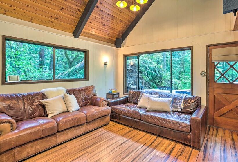 Peaceful Wooded Cabin By Mt. Baker Ski Area!