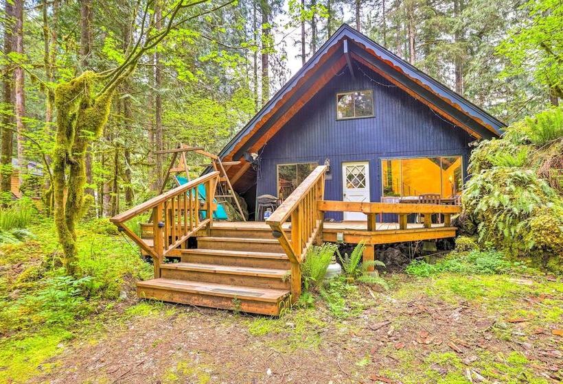 Peaceful Wooded Cabin By Mt. Baker Ski Area!