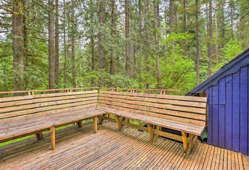 Peaceful Wooded Cabin By Mt. Baker Ski Area!
