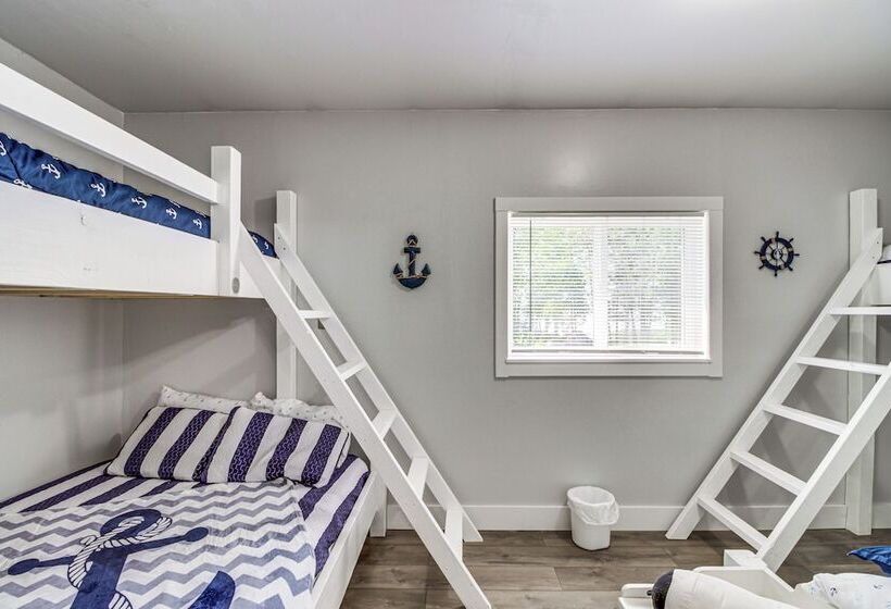 Quiet Lakefront Grand Rapids Cabin On 5 Acres