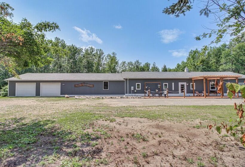 Quiet Lakefront Grand Rapids Cabin On 5 Acres